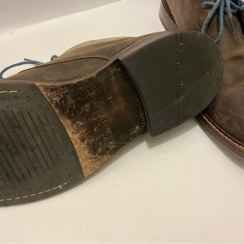 Cole Haan Brown and Tan Chukka Boots